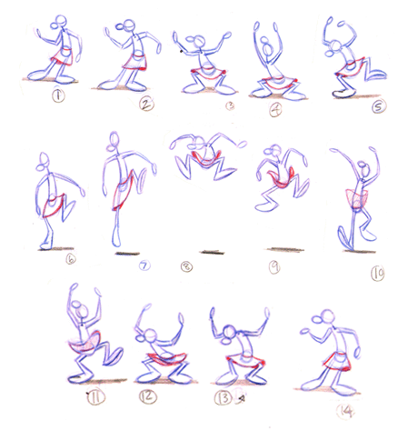 Follow-through and Overlapping Action The 12 Basic