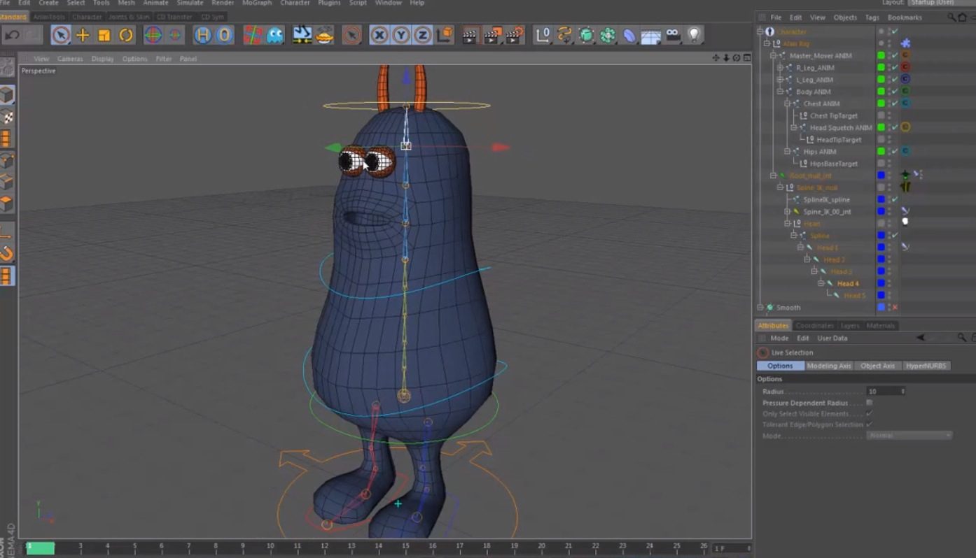 Maya Walk Cycle Tutorial – Complete Character Animation